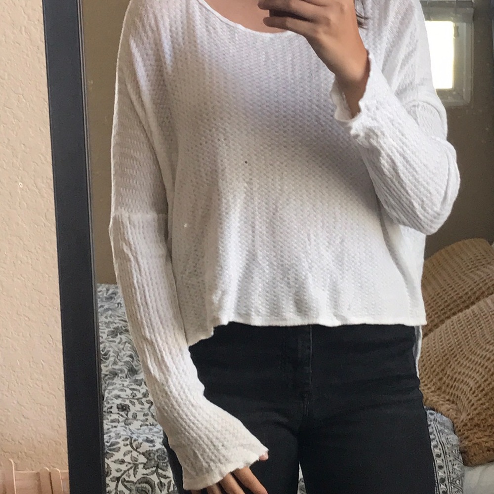 White light sweater